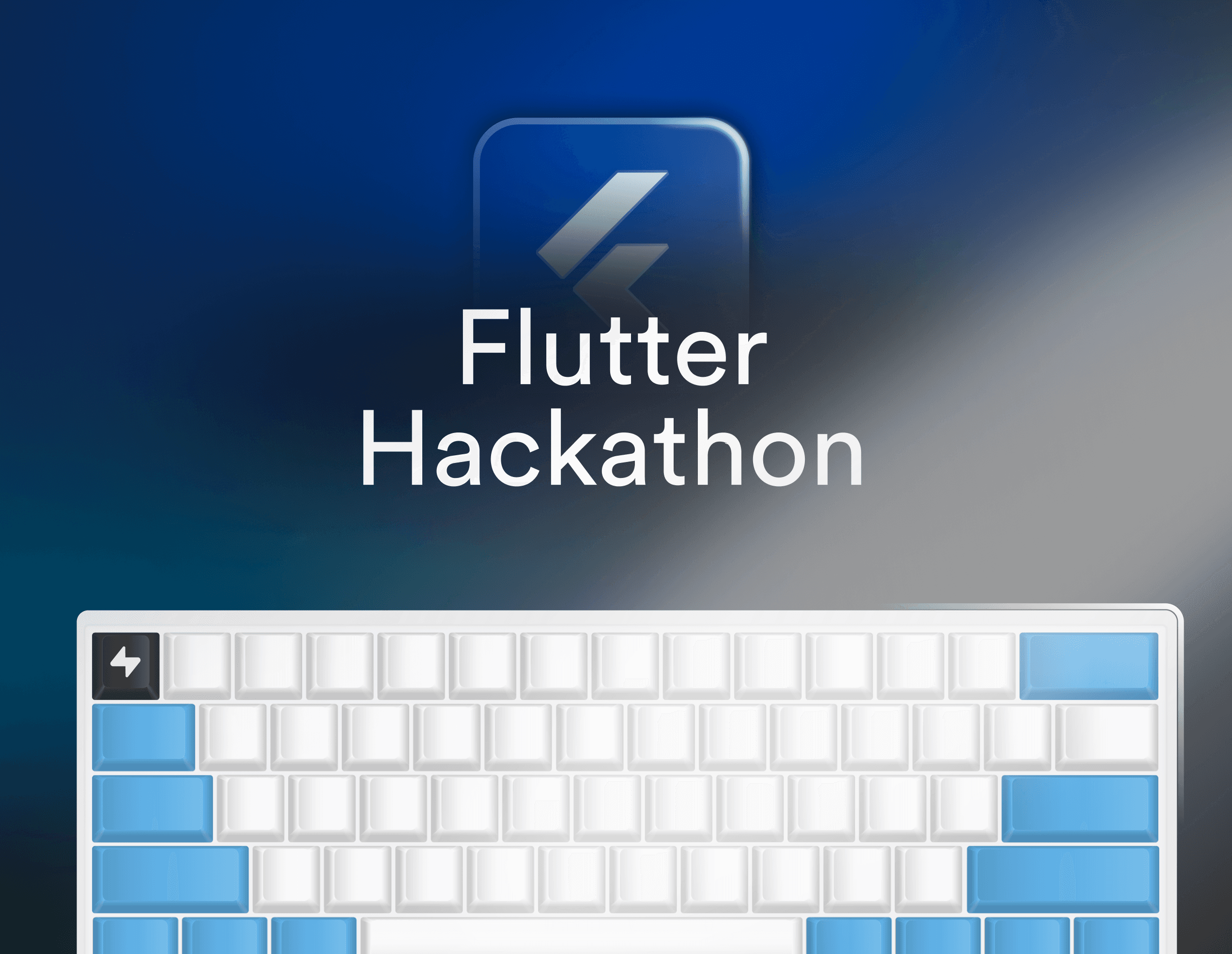 Flutter Hackathon keyboard